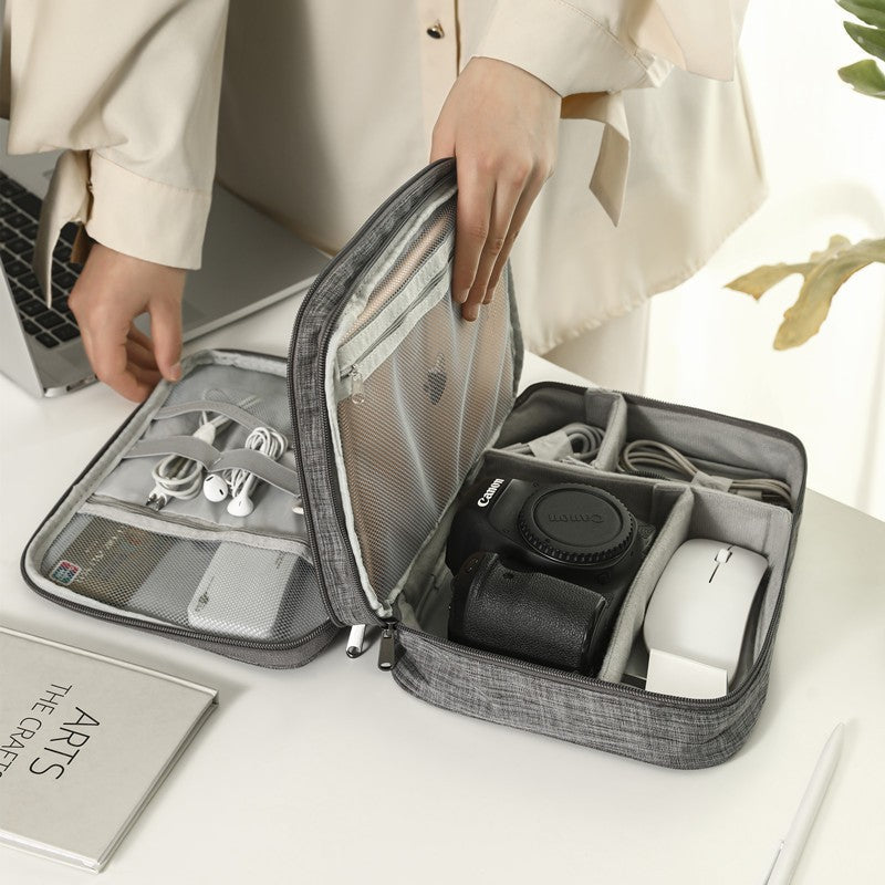 Flat-Lay Tech Organizer